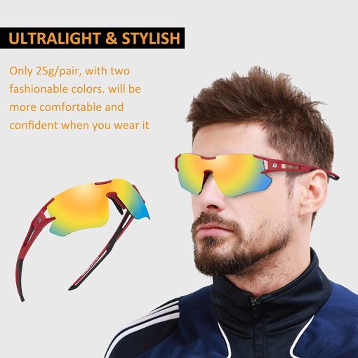 Rockbros Polarized Cycling Sunglasses with UV Protection RockBros