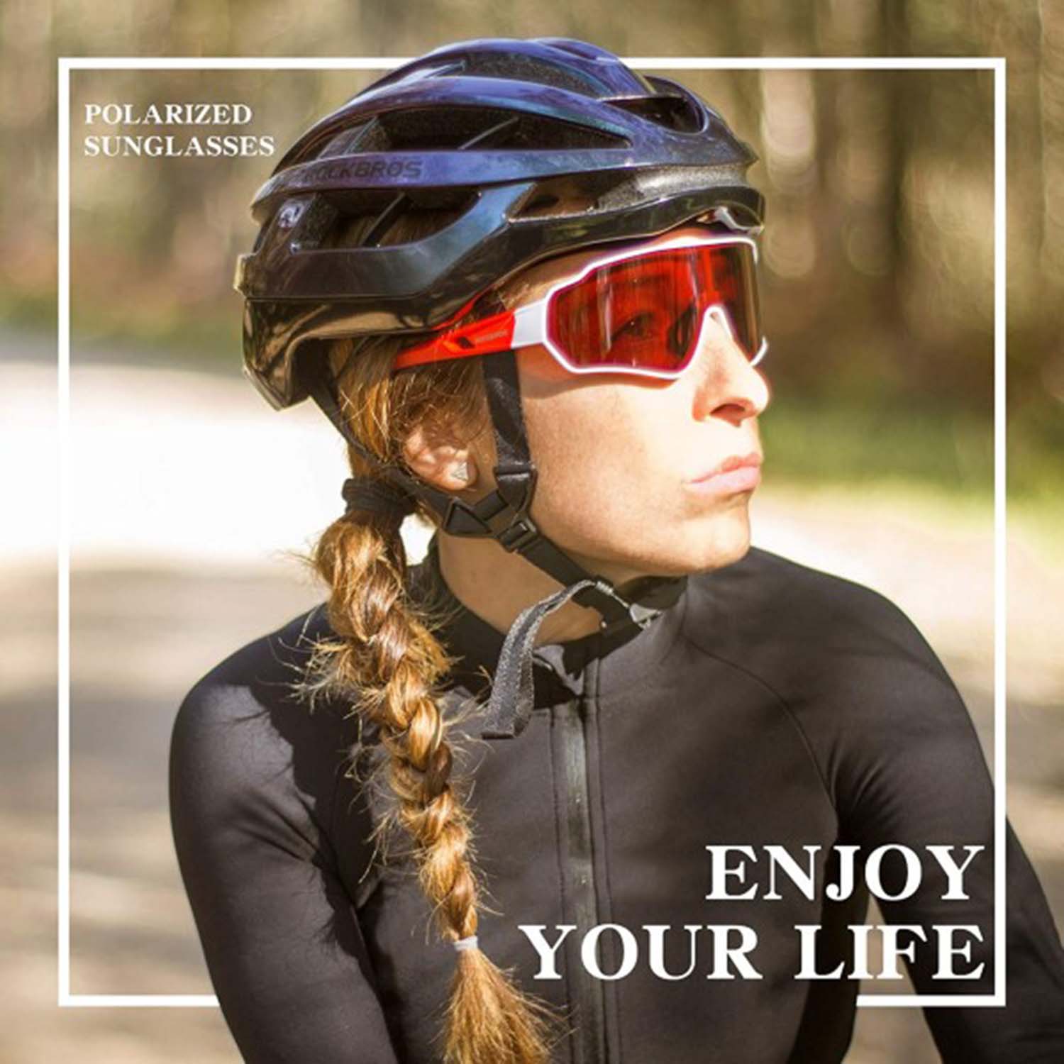 Rockbros photochromic cycling store sunglasses